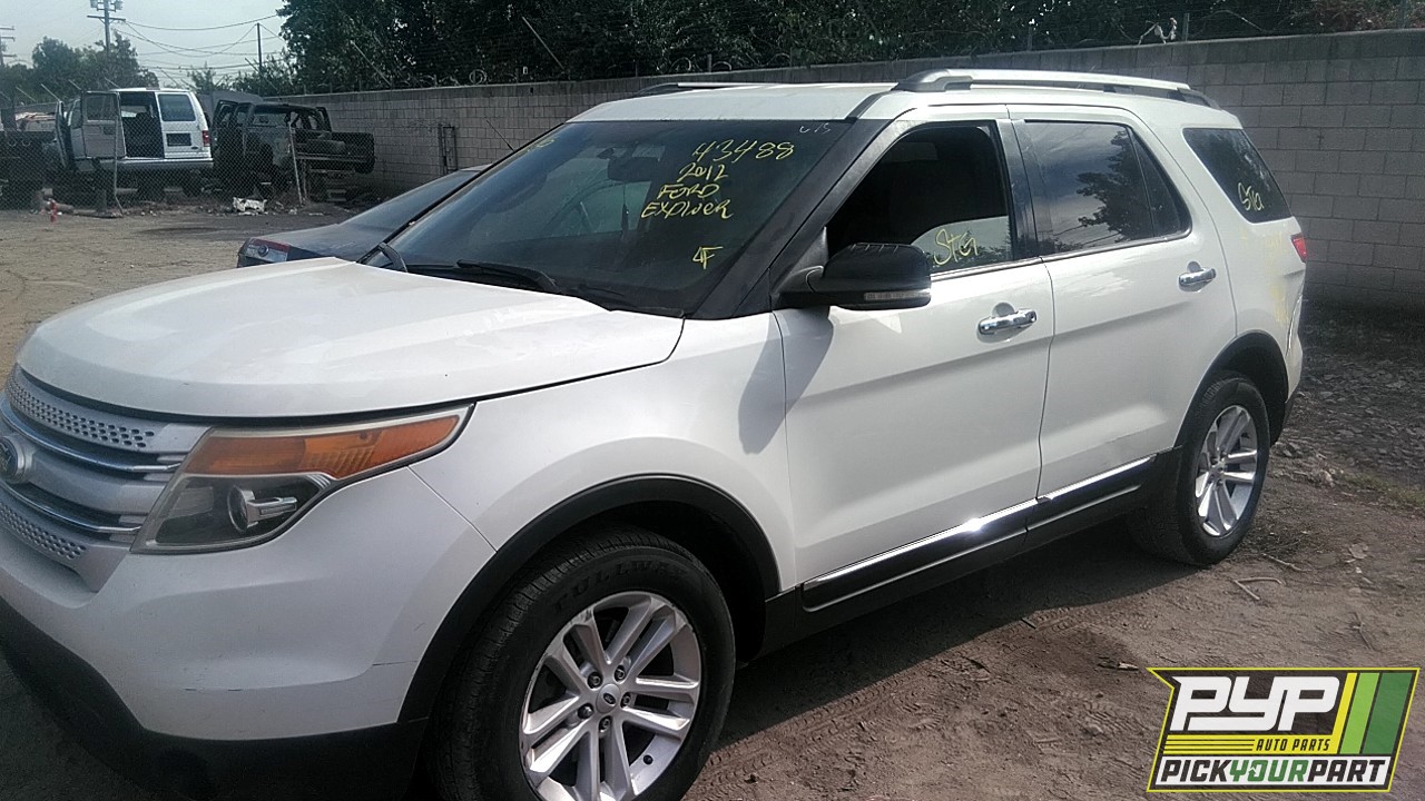 2012 FORD EXPLORER partes disponibles