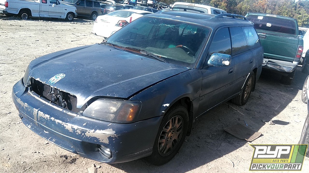 2003 SUBARU OUTBACK partes disponibles