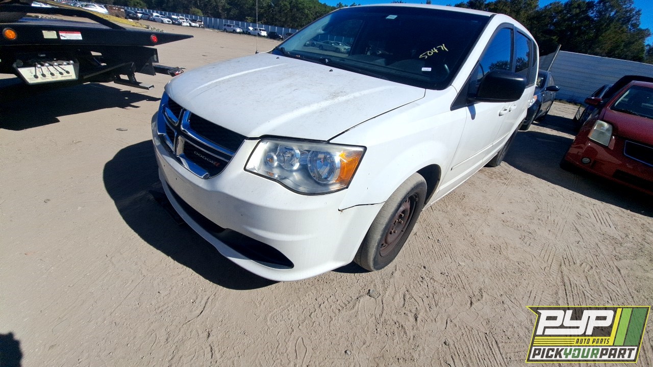 2012 DODGE GRAND CARAVAN partes disponibles