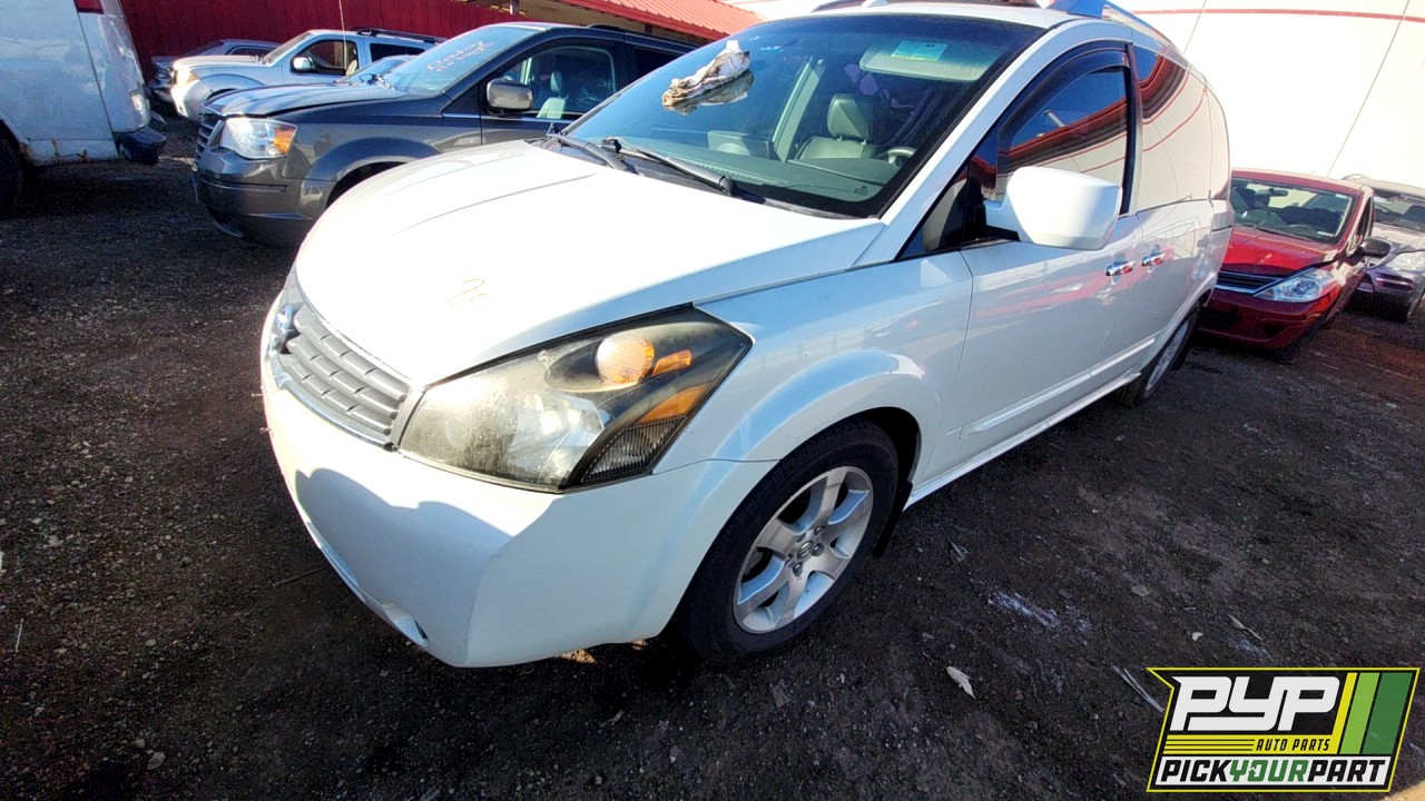 2009 NISSAN QUEST available for parts