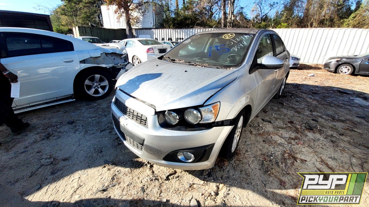 2012 CHEVROLET SONIC available for parts