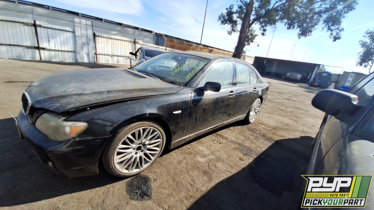 2008 BMW 750I partes disponibles