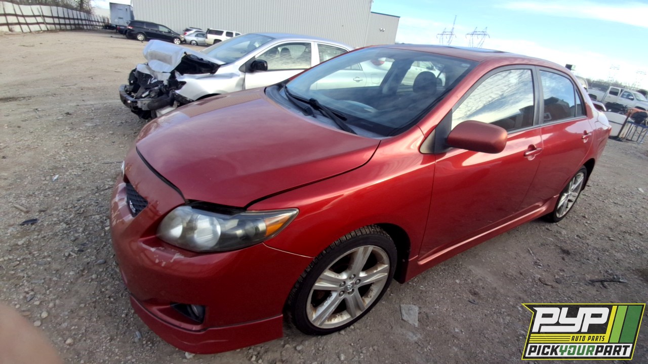 2009 TOYOTA COROLLA available for parts