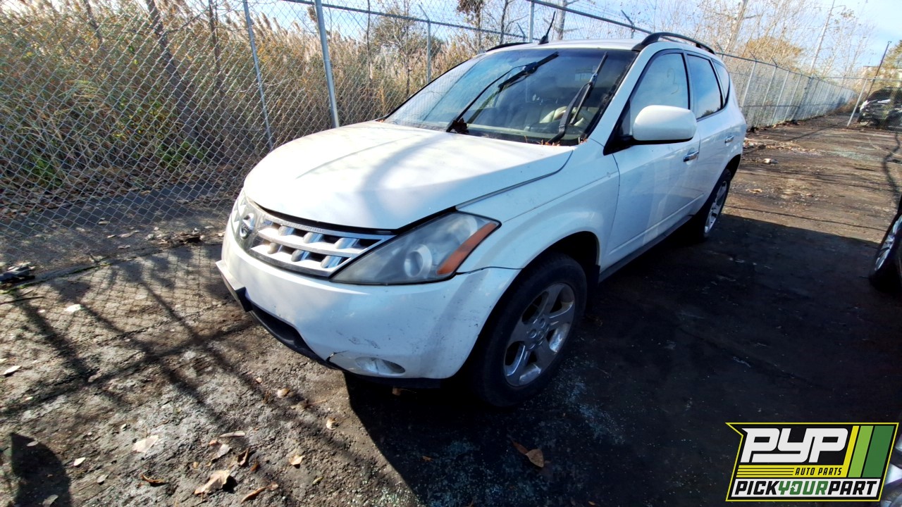 2004 NISSAN MURANO available for parts