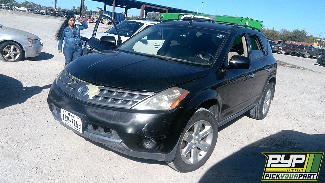 2006 NISSAN MURANO partes disponibles