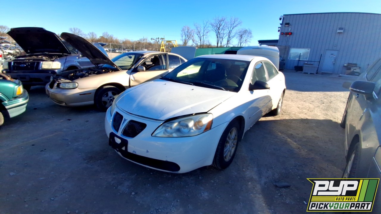 2006 PONTIAC G6 available for parts