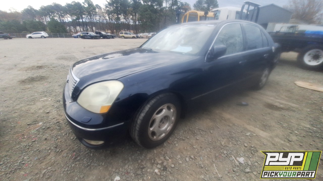 2001 LEXUS LS430 partes disponibles