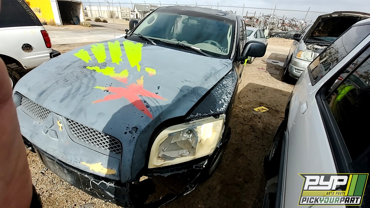 2006 MITSUBISHI RAIDER partes disponibles