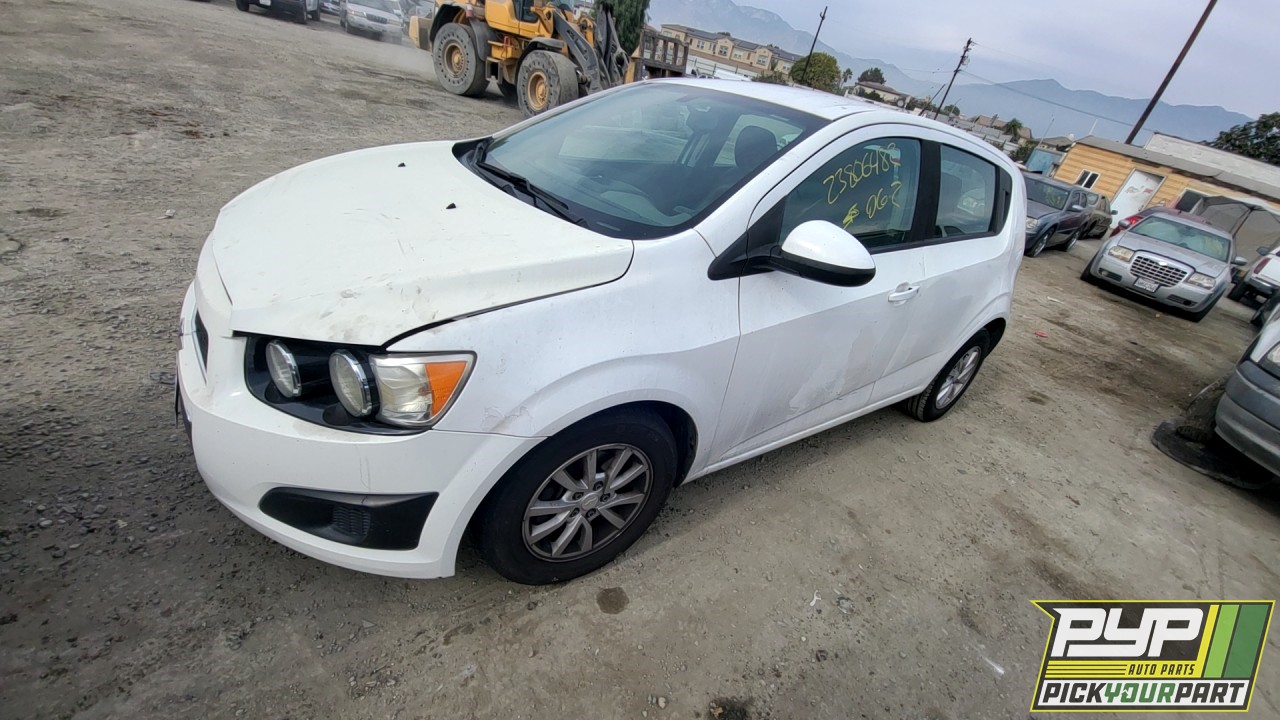 2014 CHEVROLET SONIC partes disponibles