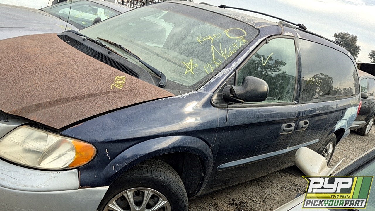 2003 DODGE GRAND CARAVAN partes disponibles