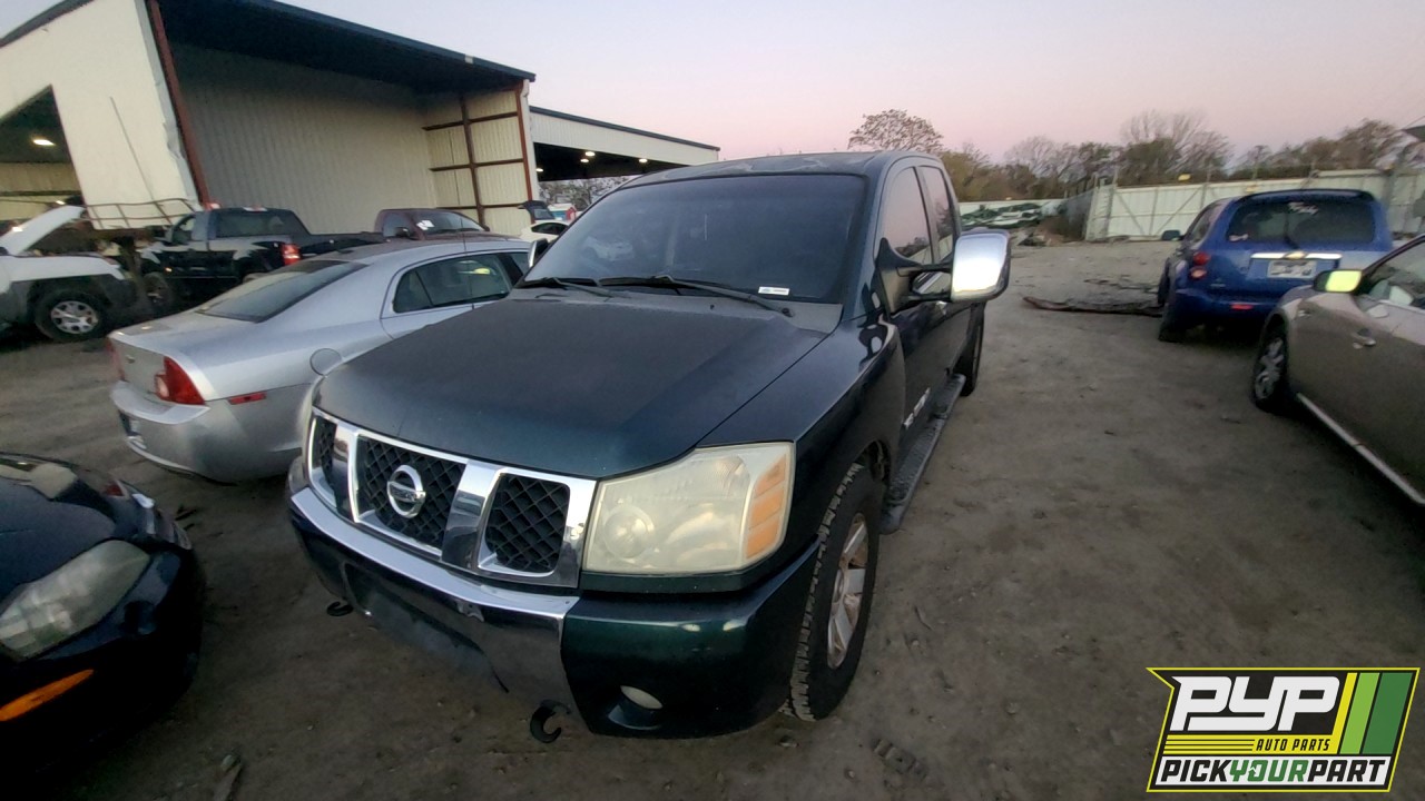 2007 NISSAN TITAN partes disponibles