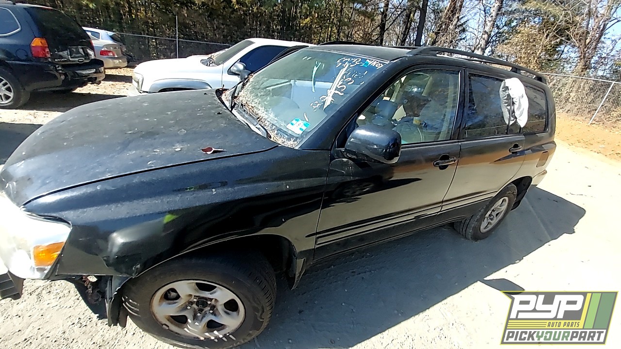 2005 TOYOTA HIGHLANDER partes disponibles