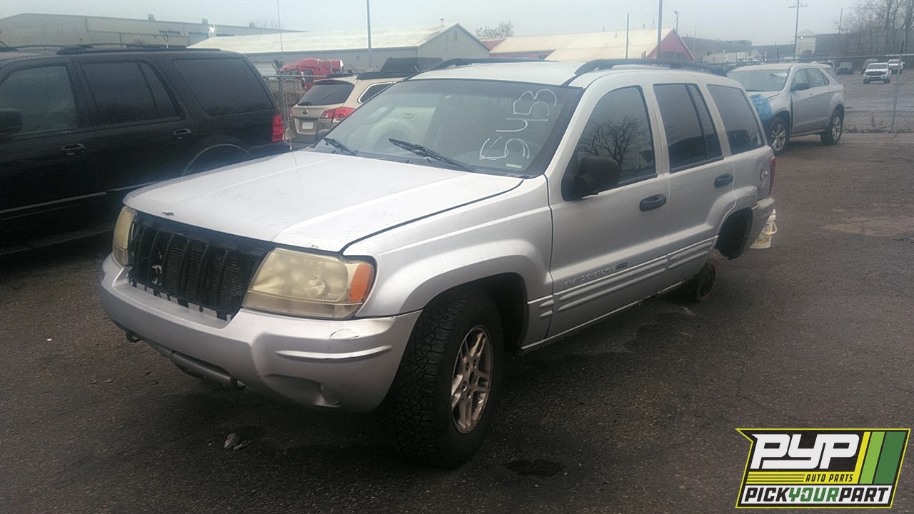 2004 JEEP GRAND CHEROKEE partes disponibles