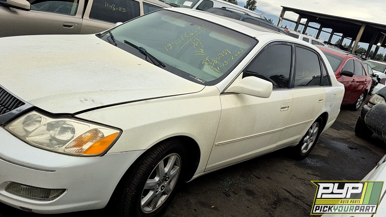 2002 TOYOTA AVALON partes disponibles