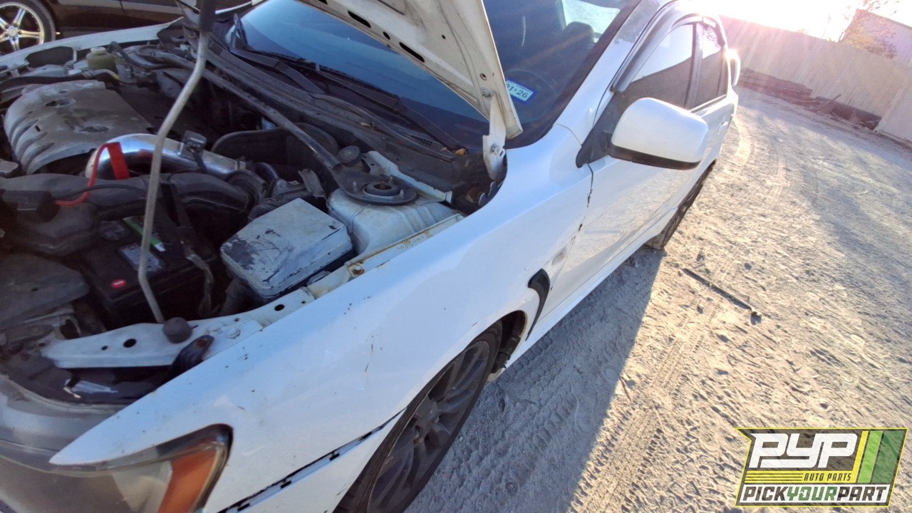 2009 MITSUBISHI LANCER partes disponibles