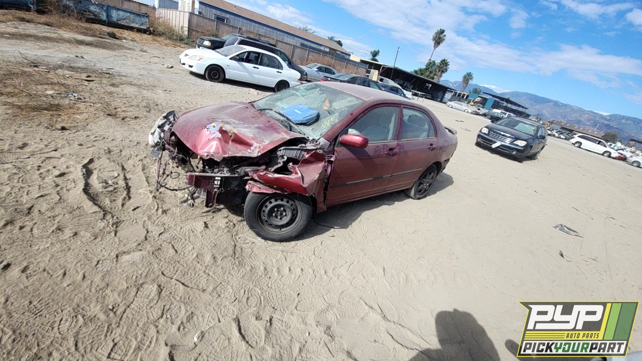 2007 TOYOTA COROLLA available for parts