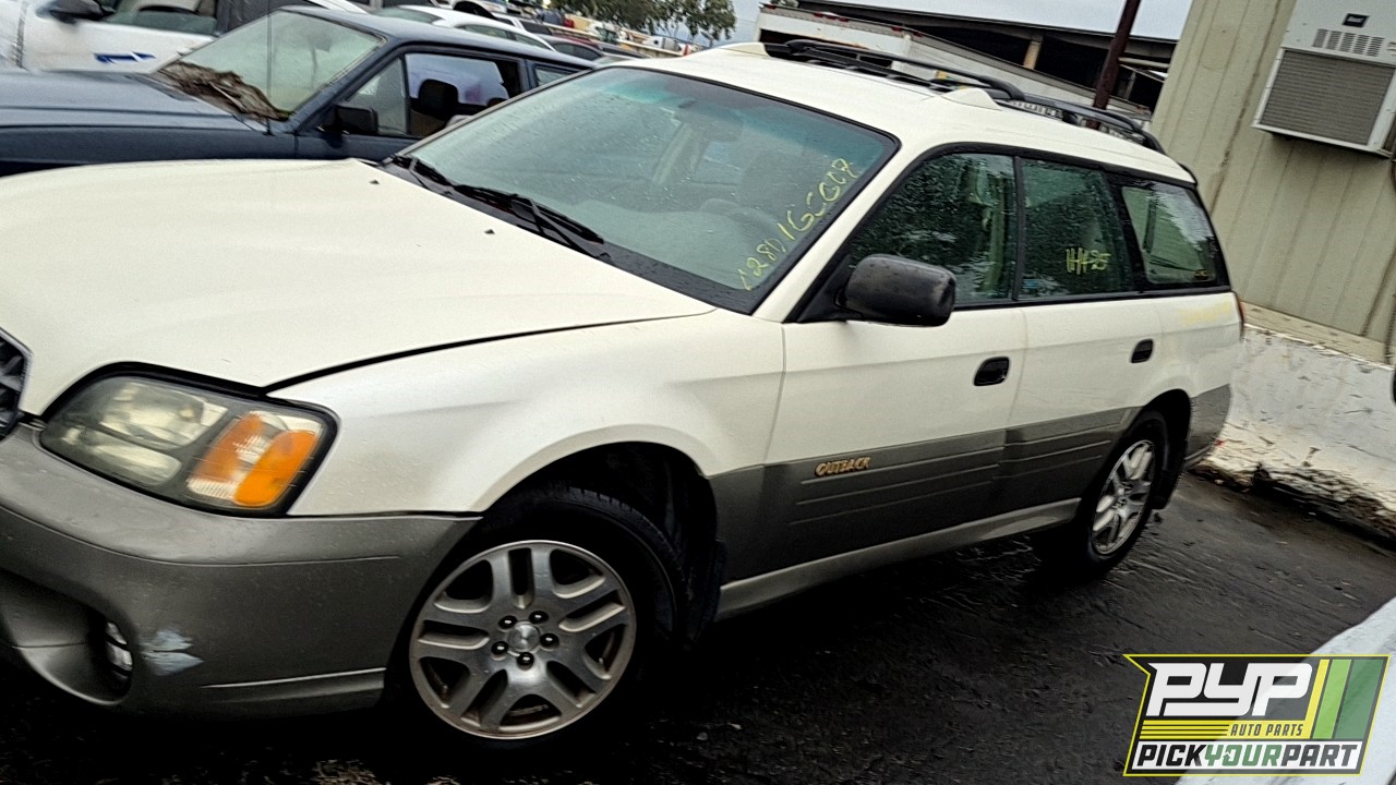 2003 SUBARU OUTBACK available for parts