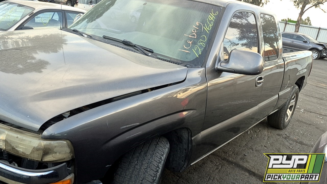 2000 CHEVROLET SILVERADO 1500 partes disponibles