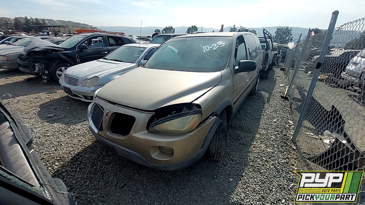2006 PONTIAC MONTANA partes disponibles