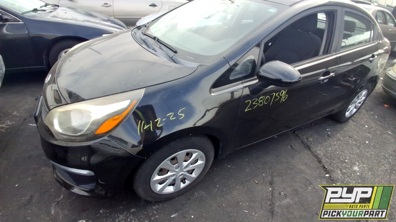2017 KIA RIO partes disponibles