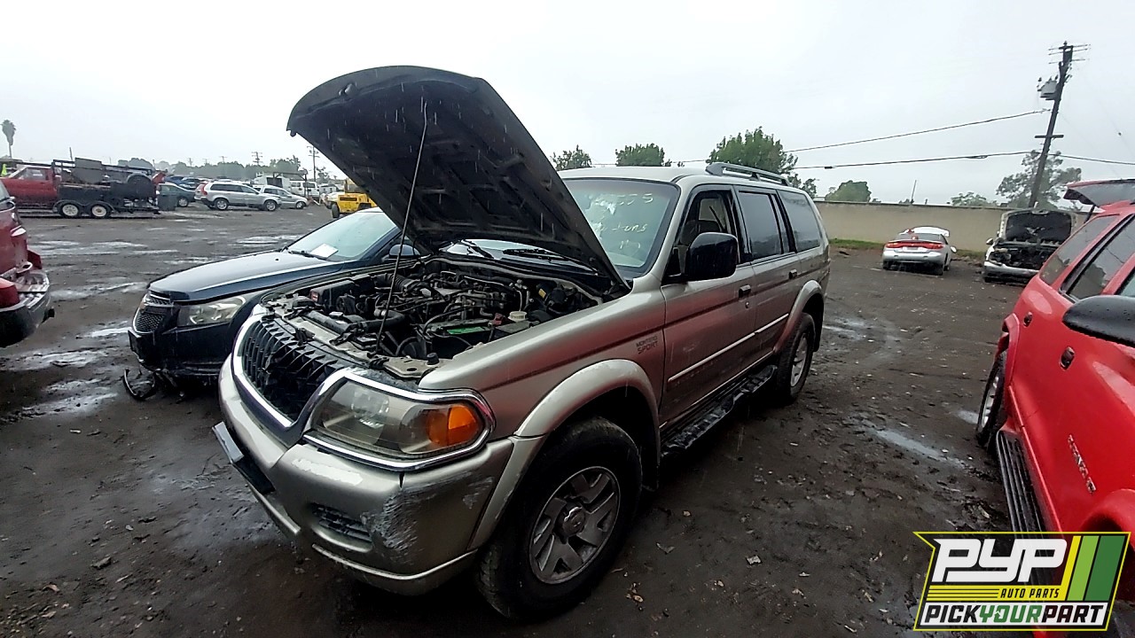 2003 MITSUBISHI MONTERO SPORT partes disponibles