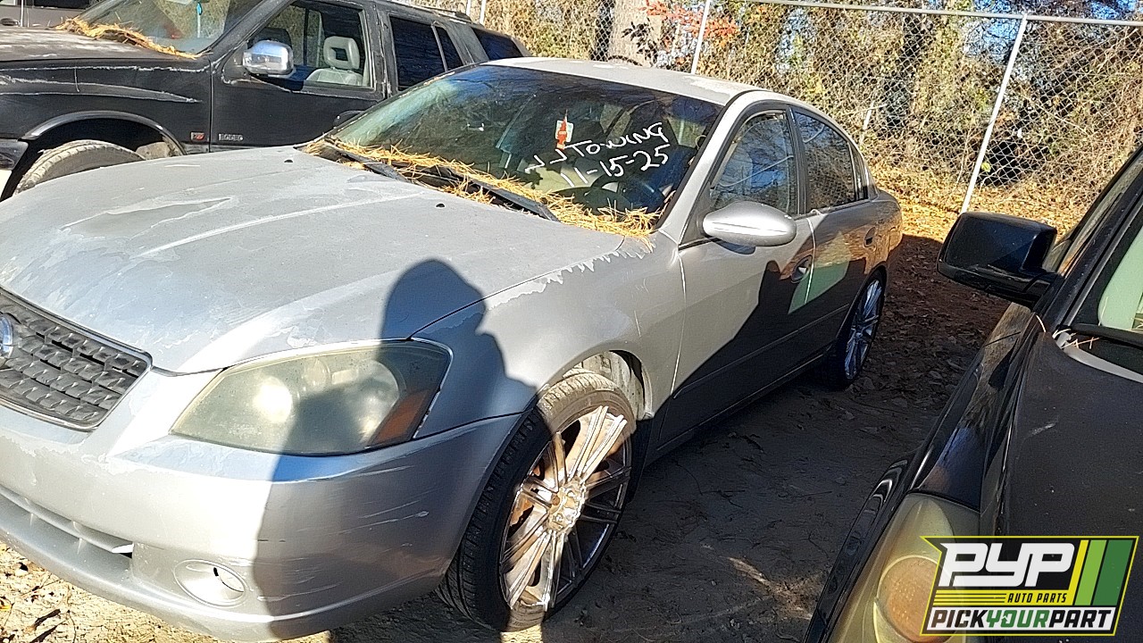 2006 NISSAN ALTIMA partes disponibles