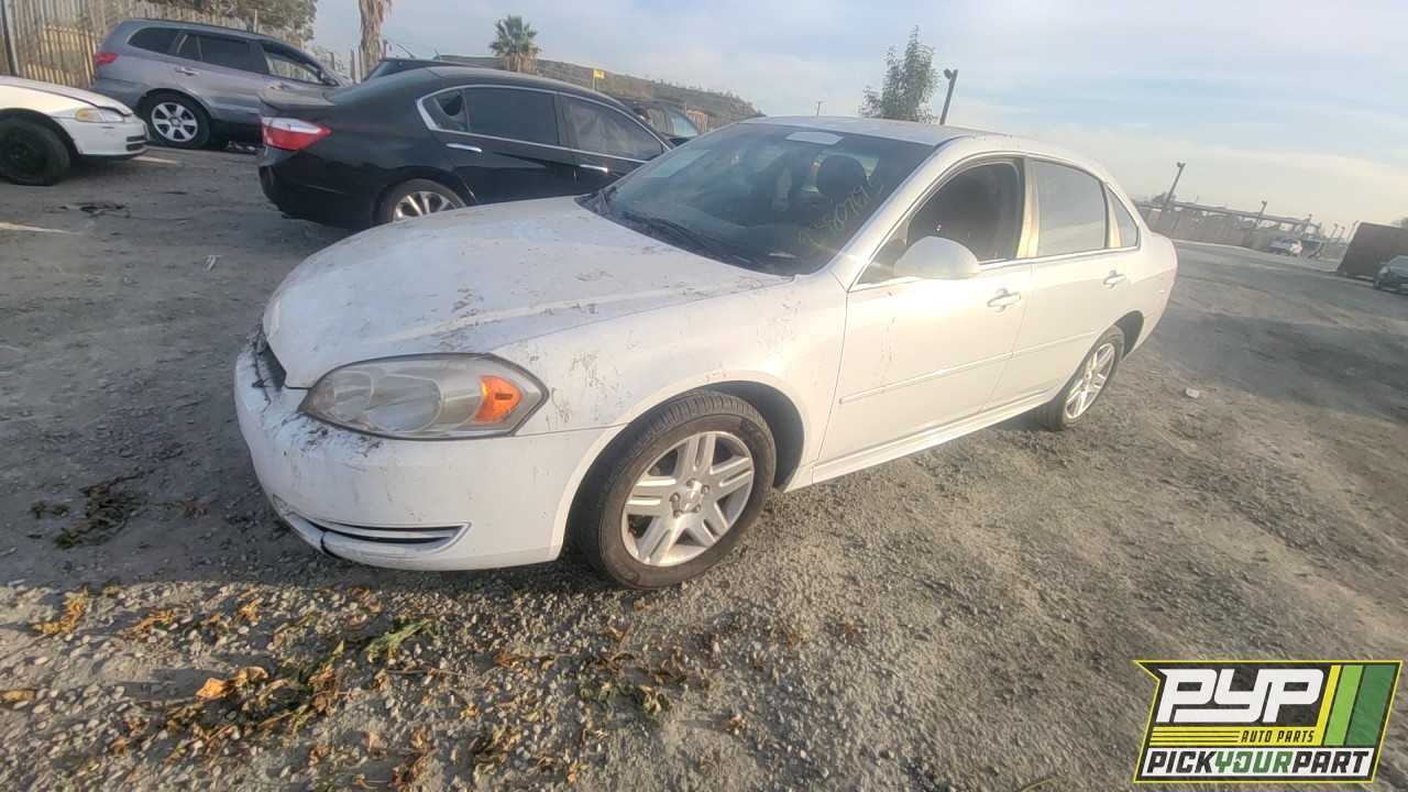 2012 CHEVROLET IMPALA partes disponibles