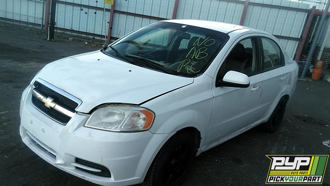2011 CHEVROLET AVEO partes disponibles