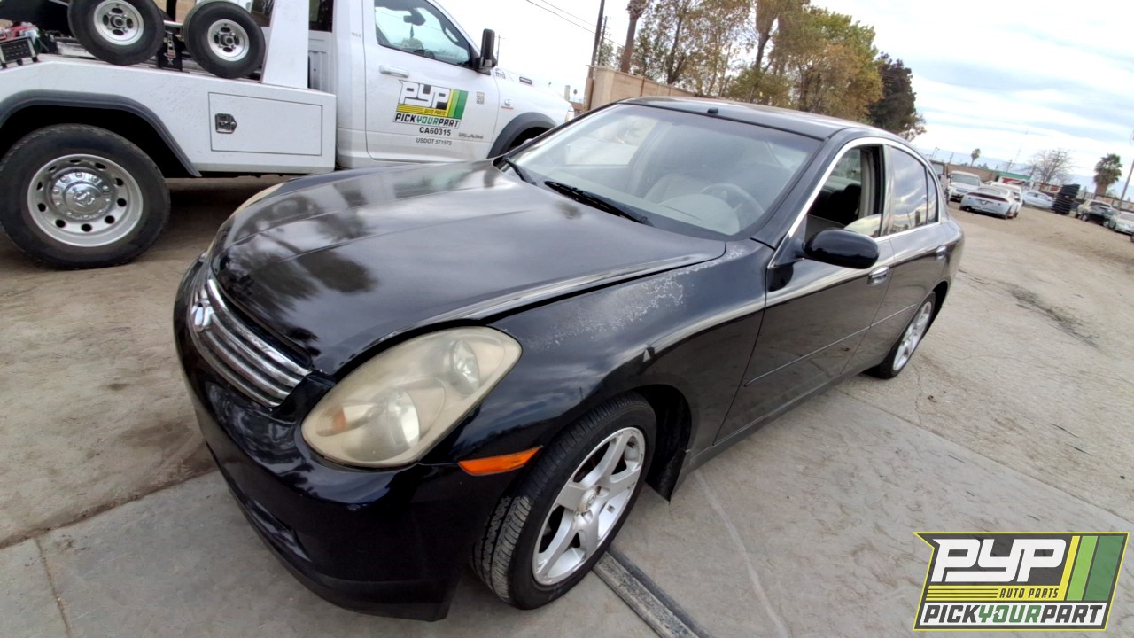 2004 INFINITI G35 available for parts