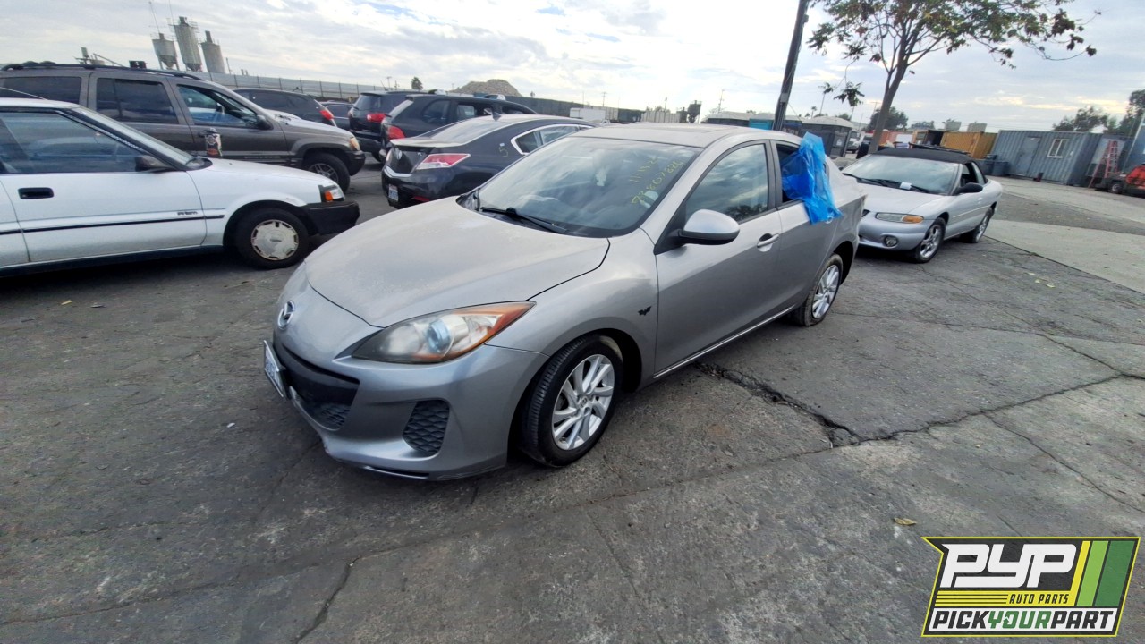 2012 MAZDA 3 partes disponibles