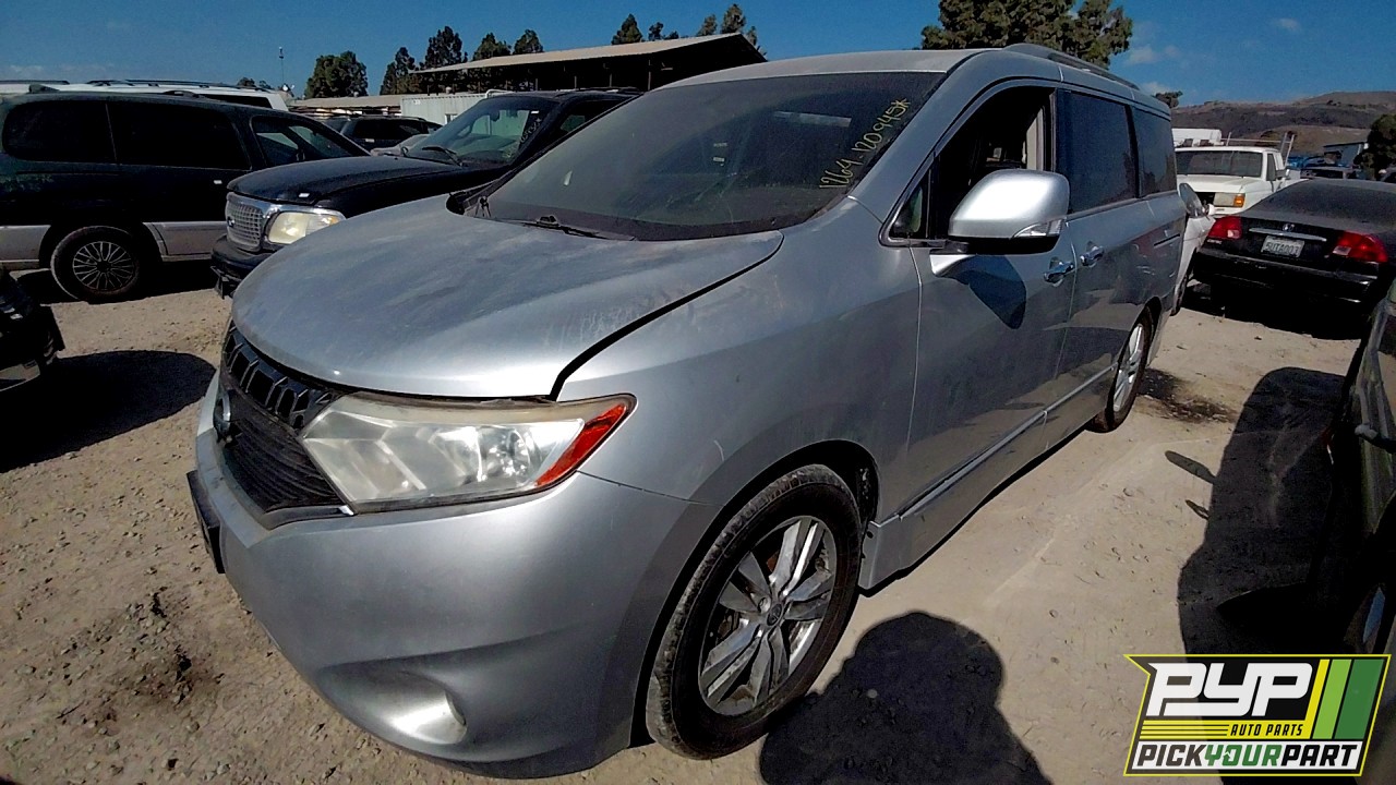 2011 NISSAN QUEST partes disponibles