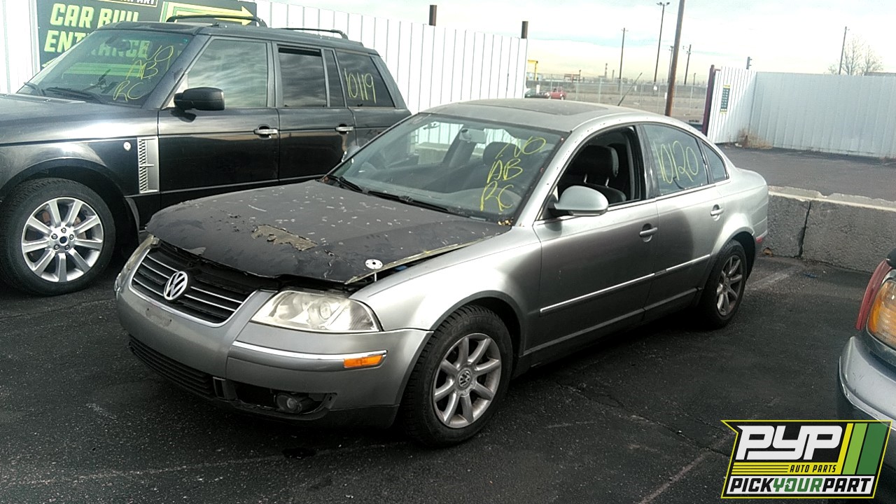 2004 VOLKSWAGEN PASSAT available for parts
