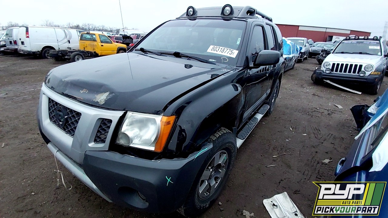 2012 NISSAN XTERRA partes disponibles
