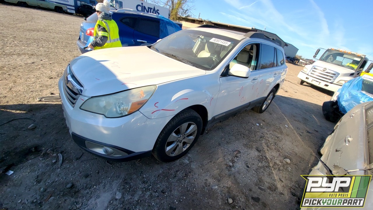 2010 SUBARU OUTBACK partes disponibles