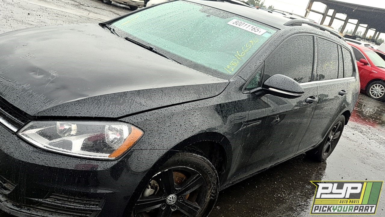 2015 VOLKSWAGEN GOLF SPORTWAGEN available for parts