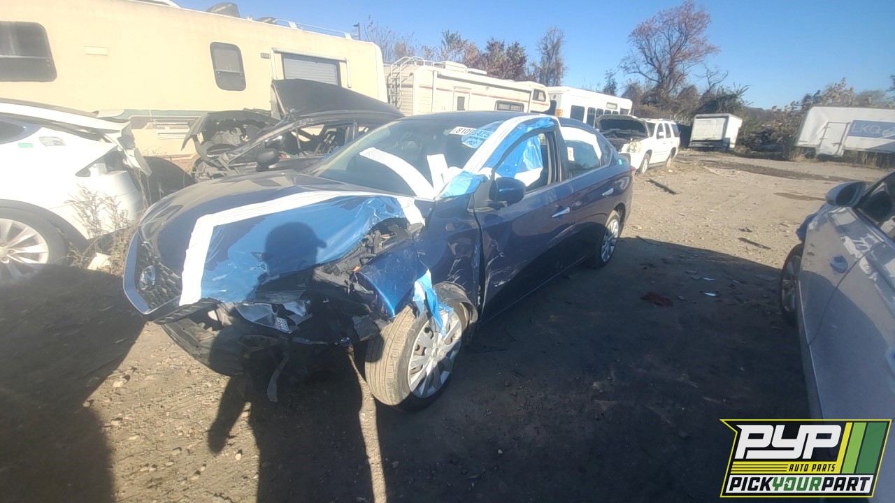 2017 NISSAN SENTRA partes disponibles