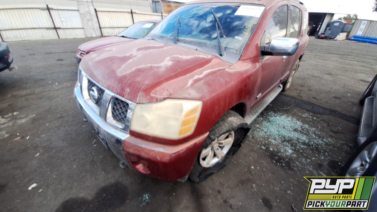 2006 NISSAN ARMADA partes disponibles