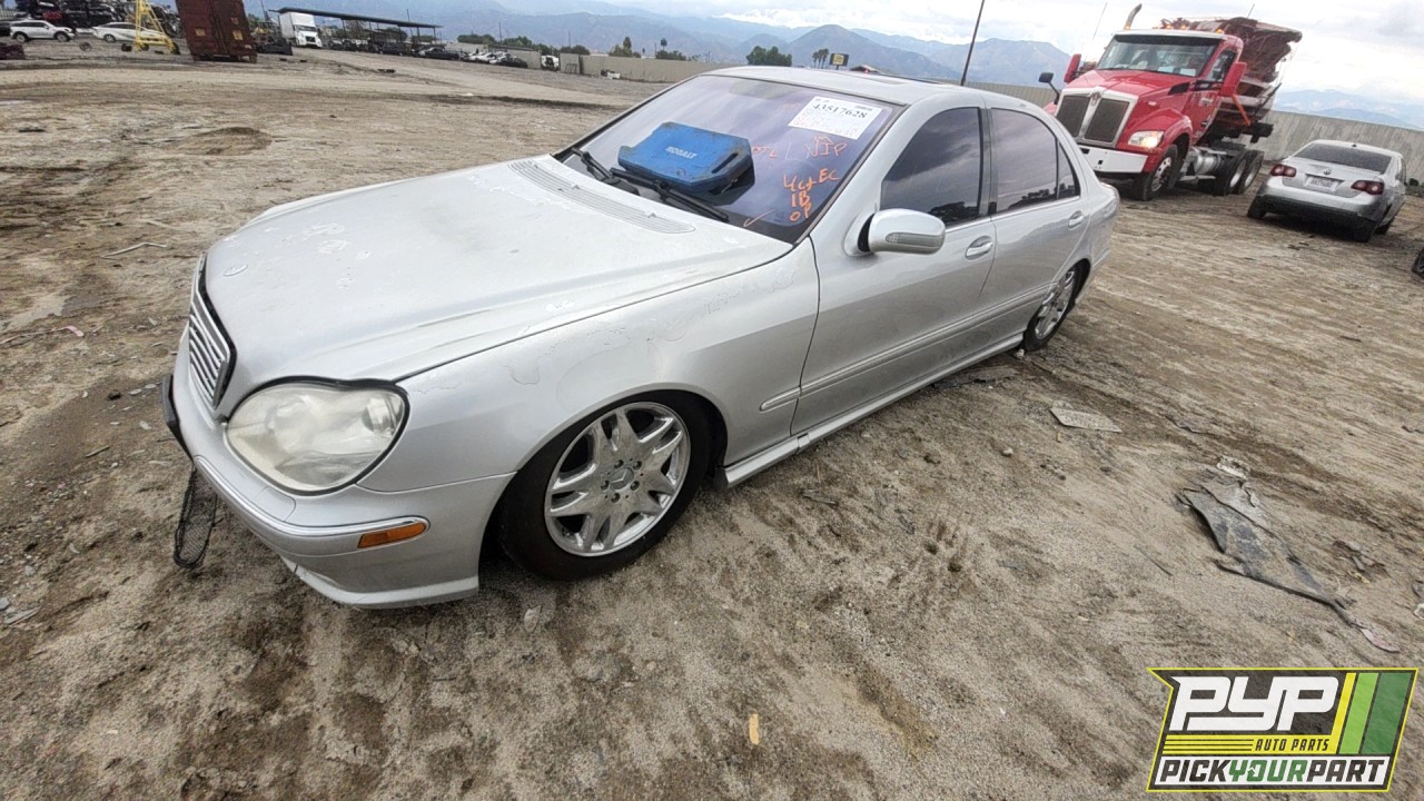 2002 MERCEDES-BENZ S55 AMG available for parts