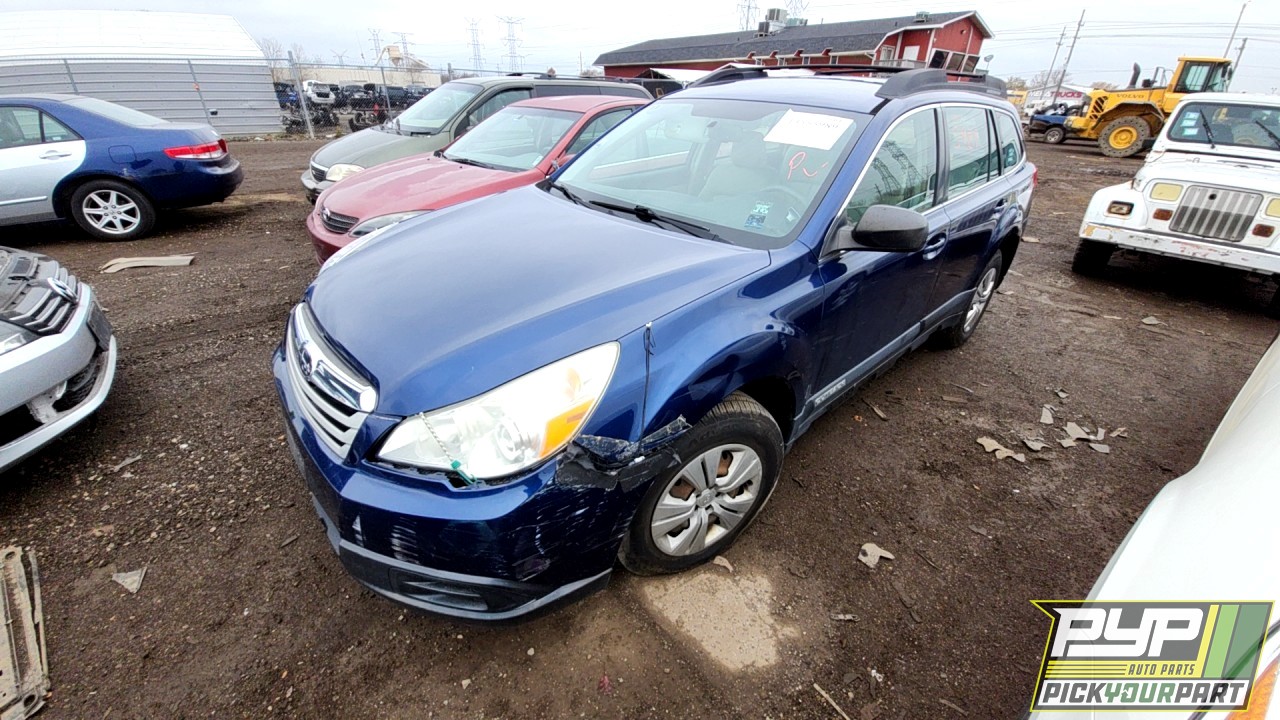 2010 SUBARU OUTBACK partes disponibles