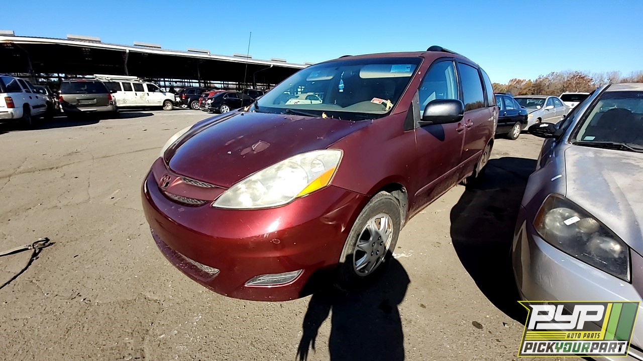 2006 TOYOTA SIENNA partes disponibles