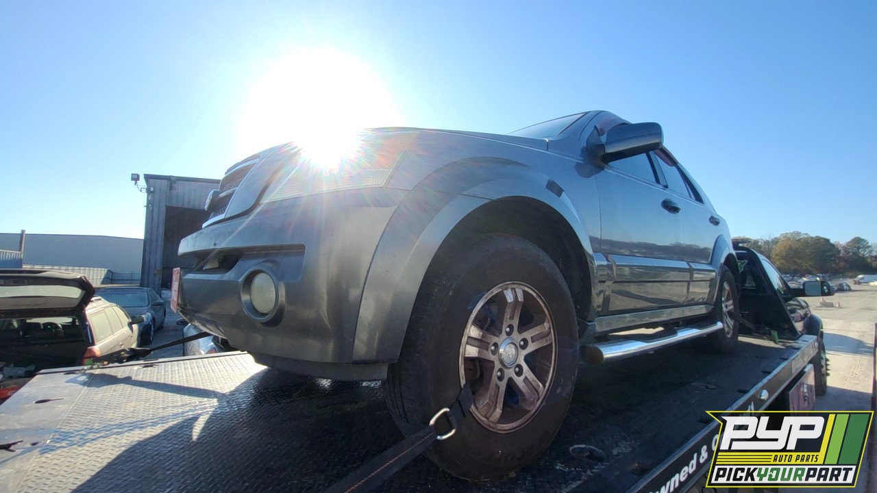 2006 KIA SORENTO partes disponibles