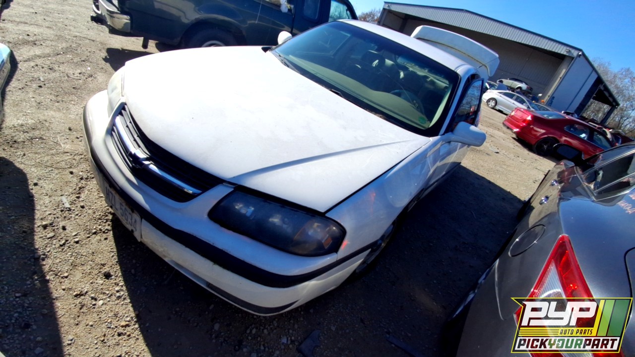 2002 CHEVROLET IMPALA available for parts