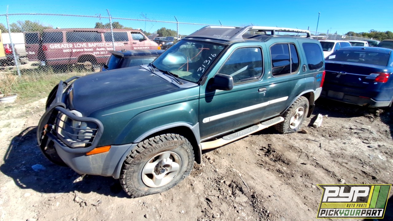2002 NISSAN XTERRA partes disponibles