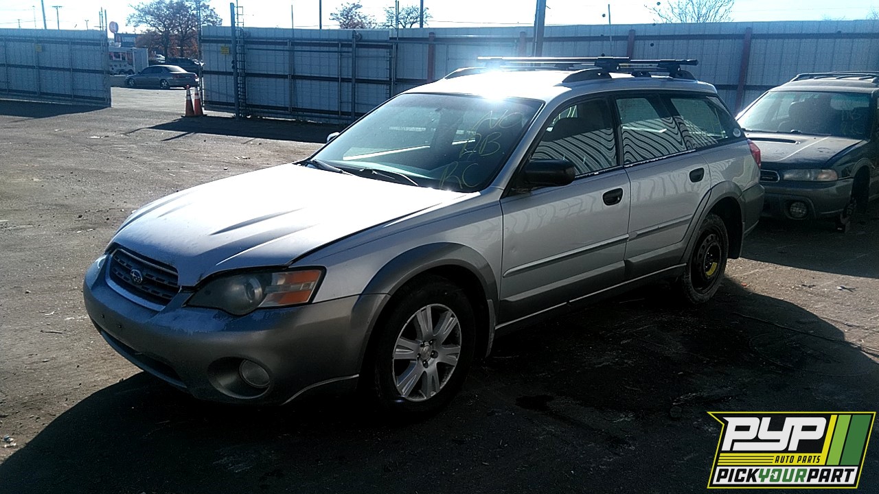 2005 SUBARU OUTBACK partes disponibles