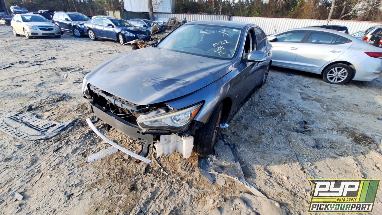 2015 INFINITI Q50 partes disponibles