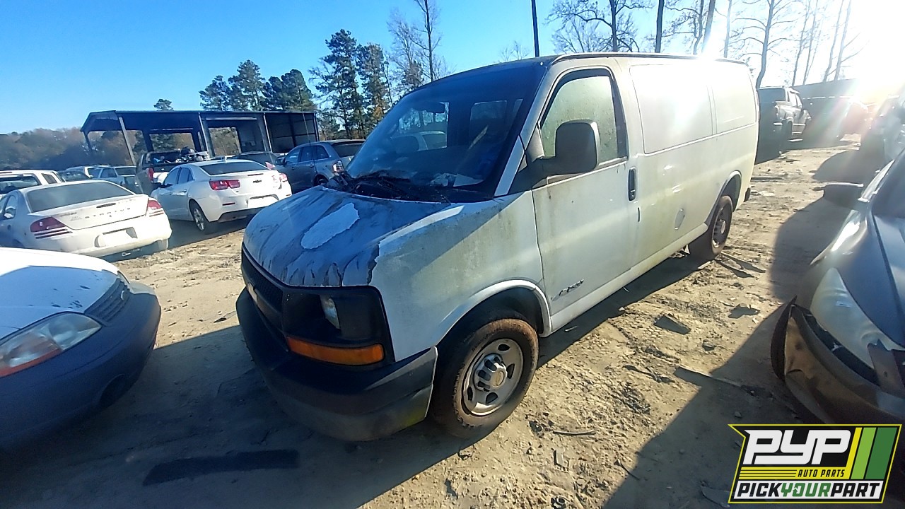 2004 CHEVROLET EXPRESS 2500 available for parts