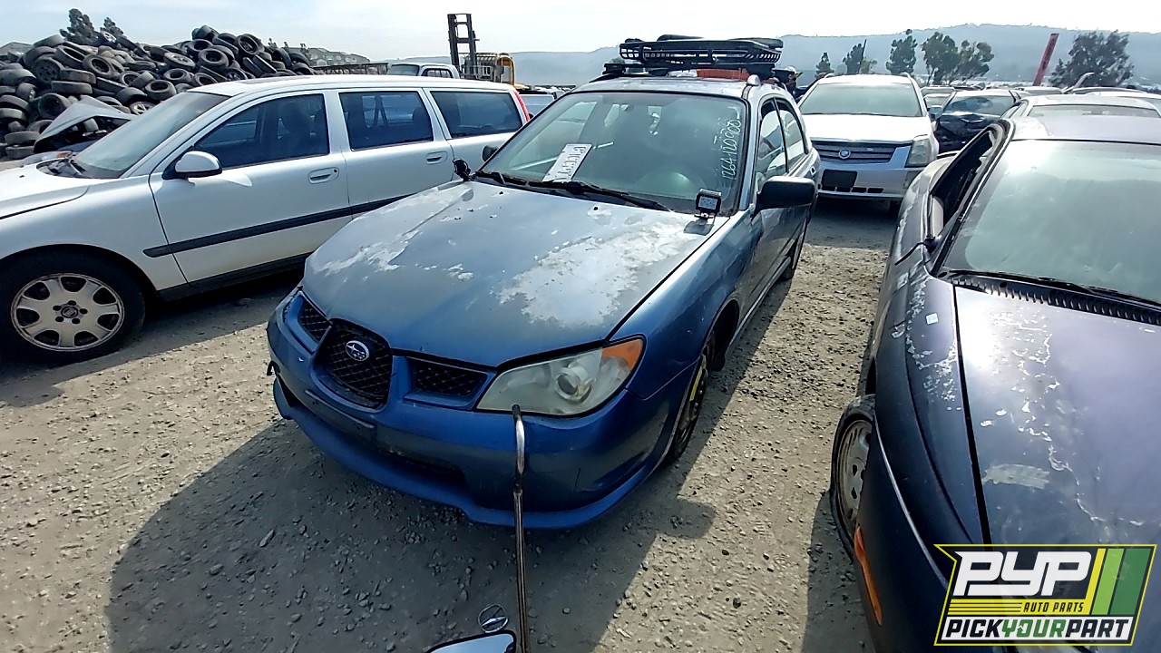 2007 SUBARU IMPREZA available for parts