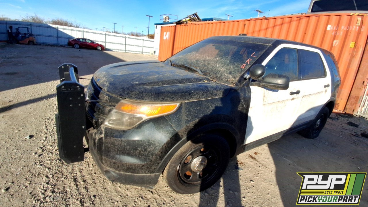 2013 FORD POLICE INTERCEPTOR UTILITY partes disponibles