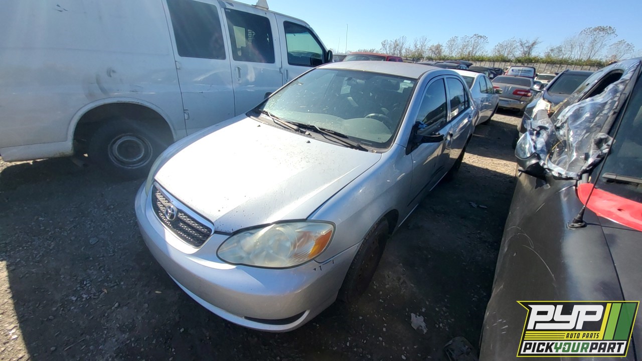 2005 TOYOTA COROLLA partes disponibles
