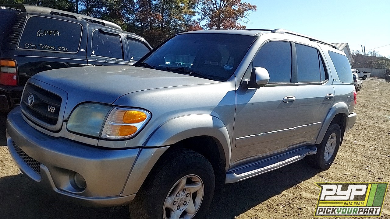2002 TOYOTA SEQUOIA partes disponibles